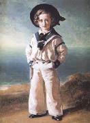 Dyck, Anthony van The Five Eldest Children of Charles I (mk25) oil painting artist